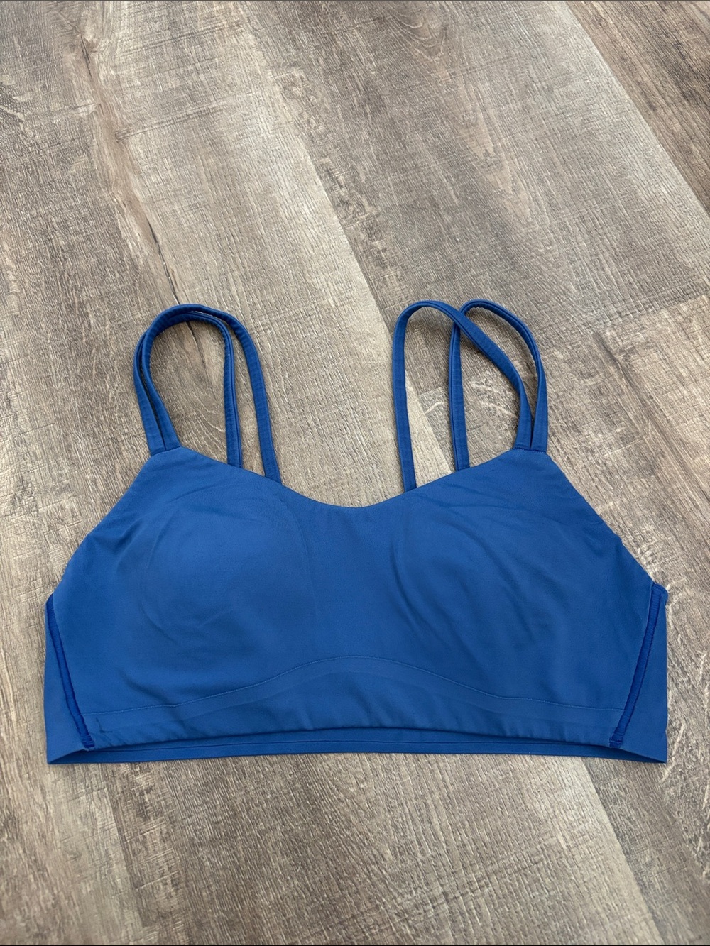Blue Lululemon Size 6 Like A Cloud Sports Bra